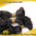 Russian braiding hair wholesale, loose curly human hair bulk products from china